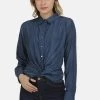 DreiMaster Mujer Camisa - Denim Blue