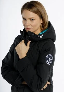 Mujer DREIMASTER DRYMASTER - Abrigo De Invierno - Schwarz -Tienda DreiMaster barata 76e94e809d23425b9e388d0aea80d033