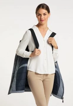 Mujer DREIMASTER ACALMAR - Chaqueta De Invierno - Graublau -Tienda DreiMaster barata 771861294f114582be572433e287404f