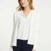 DREIMASTER BARADELLO - Chaqueta De Punto - White, Mujer