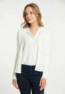 DREIMASTER BARADELLO - Chaqueta De Punto - White, Mujer