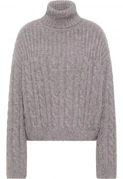 Mujer DREIMASTER KEYTI - Jersey De Punto - Dunkelgrau -Tienda DreiMaster barata 7782f5634a5c4c85b4970994e58d897f