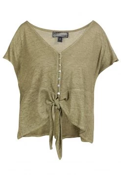 DreiMaster Mujer Camisa - Militär Oliv -Tienda DreiMaster barata 7833a9b67d6a475a9eef6e2ae4b7c842