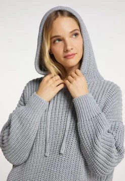 Mujer DREIMASTER KEYTI - Jersey De Punto - Hellgrau -Tienda DreiMaster barata 78494ecb6e4445e7990108e92889eb0b