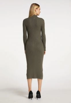 DREIMASTER KEYTI - Vestido De Tubo - Oliv, Mujer -Tienda DreiMaster barata 7862f2ea6d6340b1b5d09c0ba64a58f5