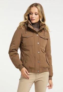DreiMaster Mujer Abrigo De Invierno - Dunkelbeige