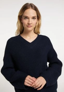 Mujer DREIMASTER INCUS - Jersey De Punto - Marine -Tienda DreiMaster barata 7a69482dfb254a28b8898a3b10c0ea7a