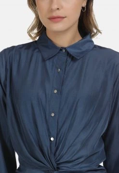 DreiMaster Mujer Camisa - Denim Blue -Tienda DreiMaster barata 7a9e5a1434be417c8459986f3730836e