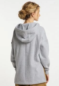 DREIMASTER TAKELAGE - Jersey Con Capucha - Grau Melange, Mujer -Tienda DreiMaster barata 7b9896282d8a4b7db1067c0aeab55d59