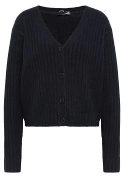 Mujer DREIMASTER INCUS - Chaqueta De Punto - Black -Tienda DreiMaster barata 7b9b37eea75548438d7f9005cb661d82