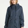 Mujer DREIMASTER BRIDGEPORT - Parka - Grau Blau