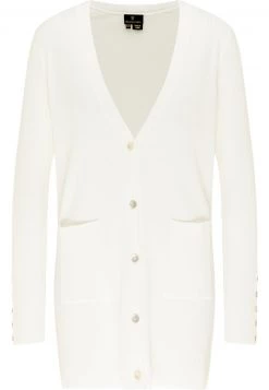 Mujer DREIMASTER BARADELLO - Chaqueta De Punto - White -Tienda DreiMaster barata 7c29adc58b47402cb00b344c50f15eff