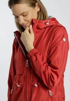 Mujer DREIMASTER FESTLAND - Chaqueta De Entretiempo - Rot -Tienda DreiMaster barata 7cdb6f6b5b8c4aedbe7bbcc651c6dc79