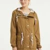Mujer DREIMASTER BOUNDRY - Parka - Dunkelsand