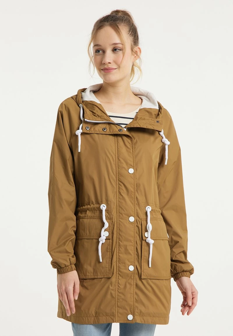 Mujer DREIMASTER BOUNDRY - Parka - Dunkelsand 1 Mujer DREIMASTER BOUNDRY - Parka - Dunkelsand