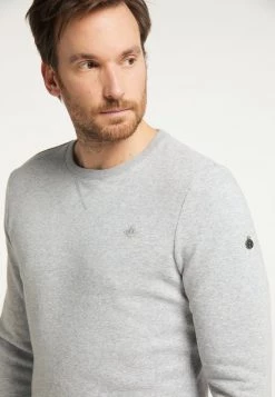 Hombre DREIMASTER TAKELAGE - Sudadera - Hellgrau Melange -Tienda DreiMaster barata 7d09d8fb6b2d44469f5e6b9bf39bb8bc