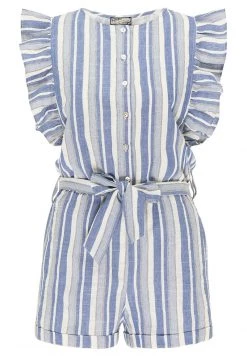 Mujer DREIMASTER IDEM - Mono - Blau Gestreift -Tienda DreiMaster barata 7d328cb98f3c445584ed9c455699c2ee