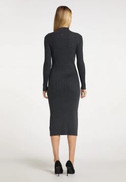 Mujer DREIMASTER KEYTI - Vestido De Tubo - Grau Melange -Tienda DreiMaster barata 7d54704a4e9a48c5a528b4e0aa321fb7