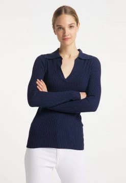 Mujer DREIMASTER BRIDGEPORT - Jersey De Punto - Marine