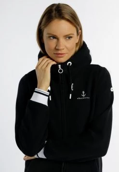 DREIMASTER KILATA - Sudadera Con Cremallera - Schwarz, Mujer -Tienda DreiMaster barata 7dc3475aaa154ca98f66c22897c60319