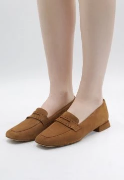 DreiMaster Mujer Mocasines - Cognac