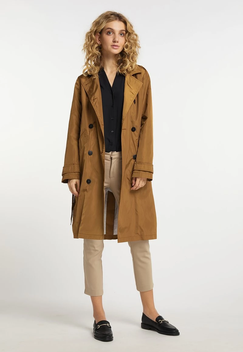 Mujer DREIMASTER FESTLAND - Gabardina - Kamel 2 Mujer DREIMASTER FESTLAND - Gabardina - Kamel - Imagen 2