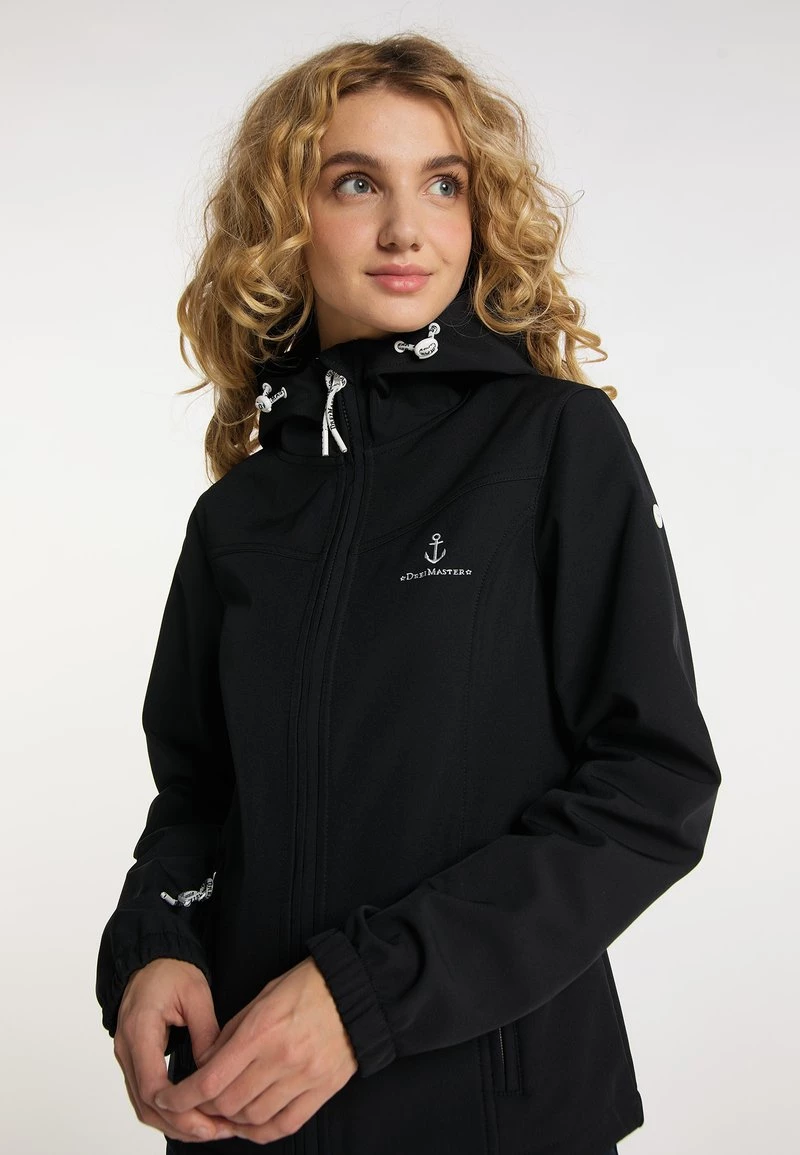 Mujer DREIMASTER 3MASTER - Chaqueta Outdoor - Schwarz 4 Mujer DREIMASTER 3MASTER - Chaqueta Outdoor - Schwarz - Imagen 4