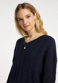 Mujer DREIMASTER INCUS - Jersey De Punto - Marine -Tienda DreiMaster barata 7fbf78c65e1e4834a3088f8b612597d6