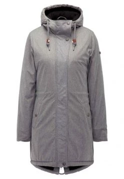 DreiMaster Mujer Parka - Grey Melange -Tienda DreiMaster barata 8012ef5364944e3685328871918af03c