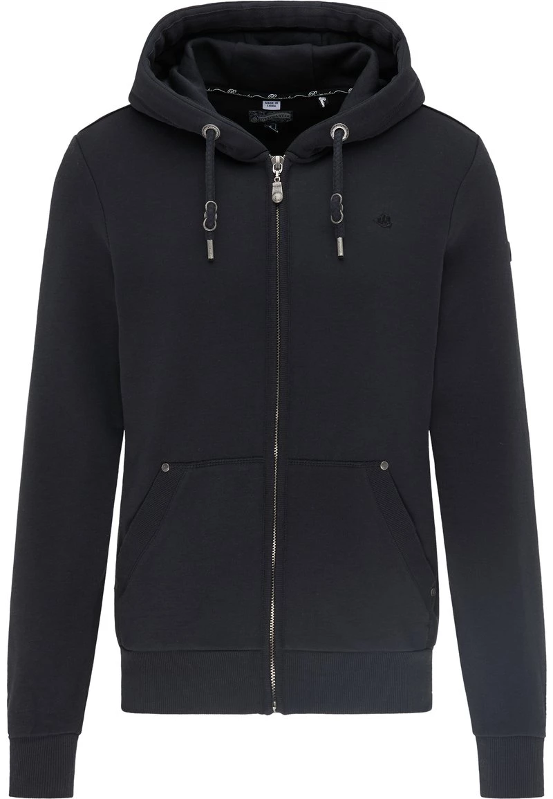 Hombre DREIMASTER TAKELAGE - Sudadera Con Cremallera - Schwarz 5 Hombre DREIMASTER TAKELAGE - Sudadera Con Cremallera - Schwarz - Imagen 5