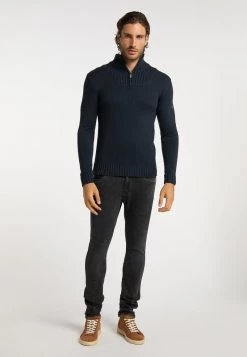 Hombre DREIMASTER ABREL - Jersey De Punto - Marine -Tienda DreiMaster barata 81eca4b7795d43ae8f272eca7951dfb2