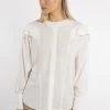 DreiMaster Mujer Blusa - Wollweiss