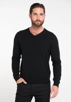 DreiMaster Hombre Jersey De Punto - Schwarz