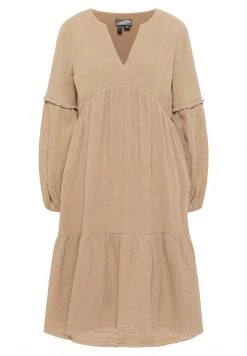Mujer DREIMASTER INCUS - Vestido Informal - Steinbeige -Tienda DreiMaster barata 82c8382a0d91422d850e85c32de2d61d