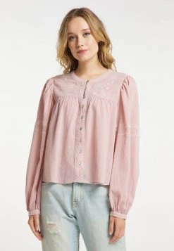 DREIMASTER FUMO - Camisa - Vintage Rosa, Mujer