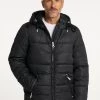 Hombre DREIMASTER EISSEGLER - Chaqueta De Invierno - Schwarz