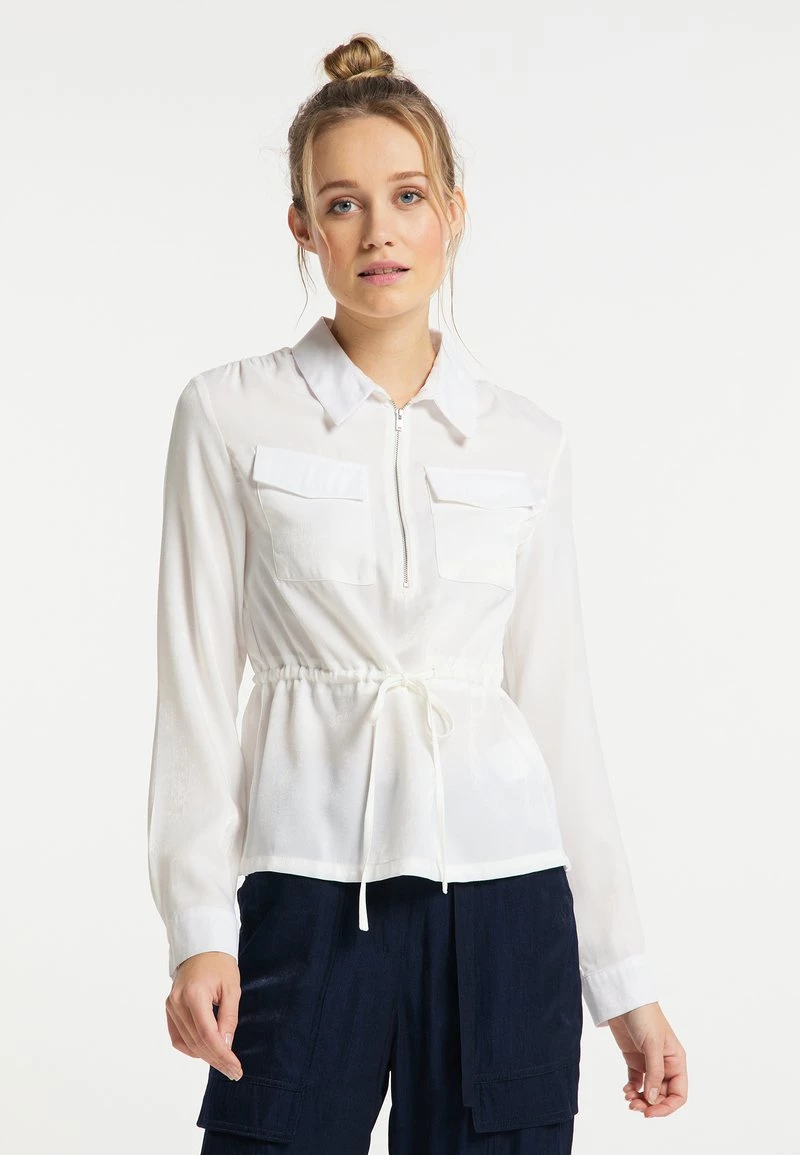 DreiMaster Mujer Blusa - Weiss 2 DreiMaster Mujer Blusa - Weiss - Imagen 2