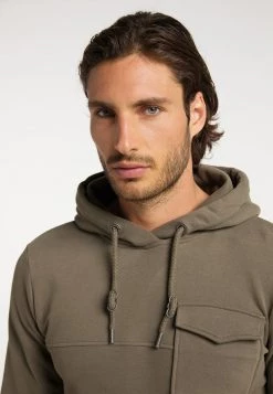 Hombre DREIMASTER TAKELAGE - Jersey Con Capucha - Militäroliv -Tienda DreiMaster barata 8645378af9cd48a9abdaca7abe09d1a9