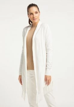 DreiMaster Mujer Chaqueta De Punto - Wollweiss