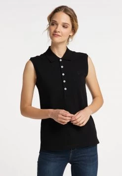 Mujer DREIMASTER BRIDGEPORT - Polo - Schwarz