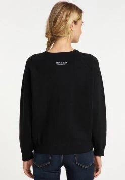 Mujer DREIMASTER BRIDGEPORT - Jersey De Punto - Schwarz -Tienda DreiMaster barata 86df4a9c55534d62b9d3c2ddb2df8a49