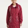 DREIMASTER BOUNDRY - Parka - Rot, Mujer