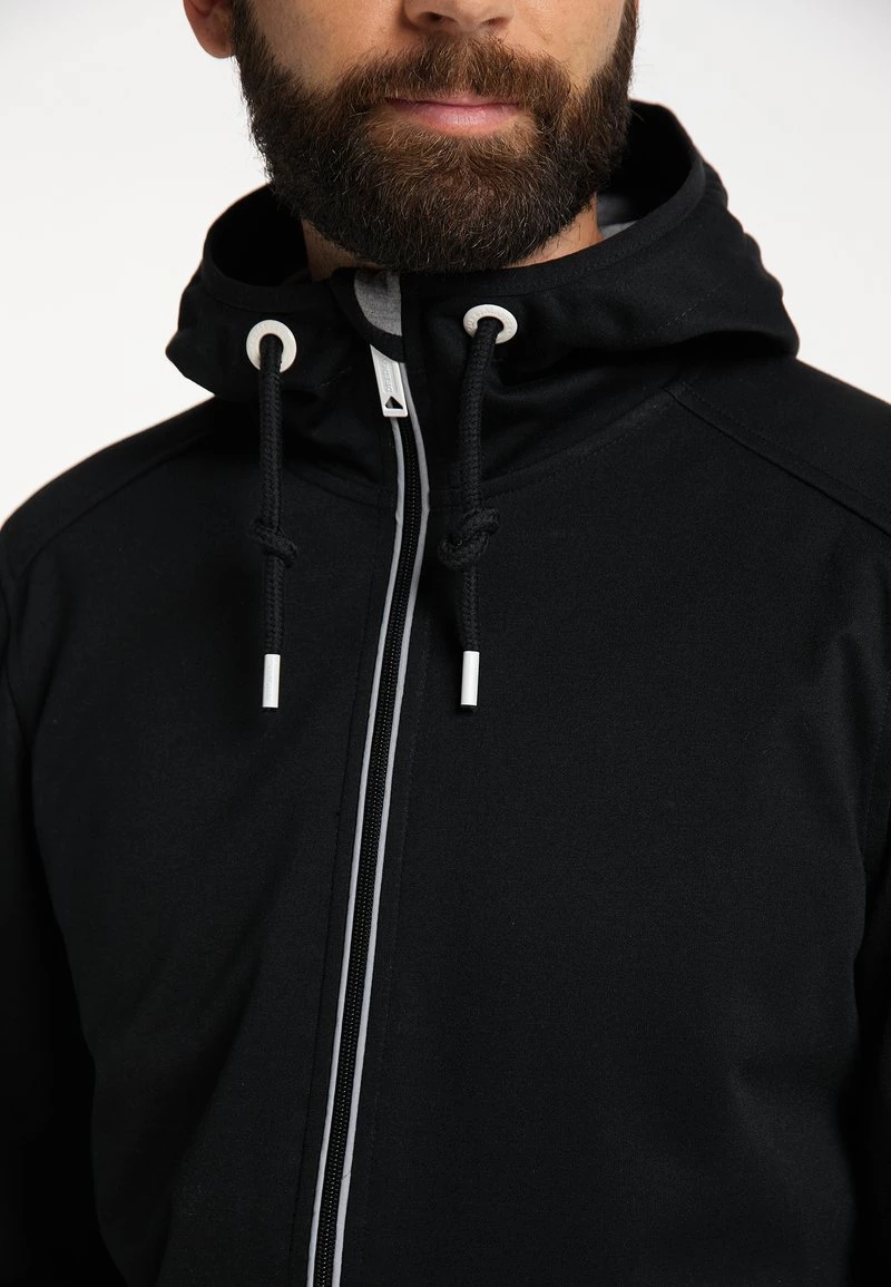 DreiMaster Hombre Chaqueta Outdoor - Schwarz 4 DreiMaster Hombre Chaqueta Outdoor - Schwarz - Imagen 4