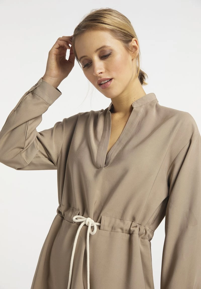 DreiMaster Vestido Informal - Sand, Mujer 4 DreiMaster Vestido Informal - Sand, Mujer - Imagen 4