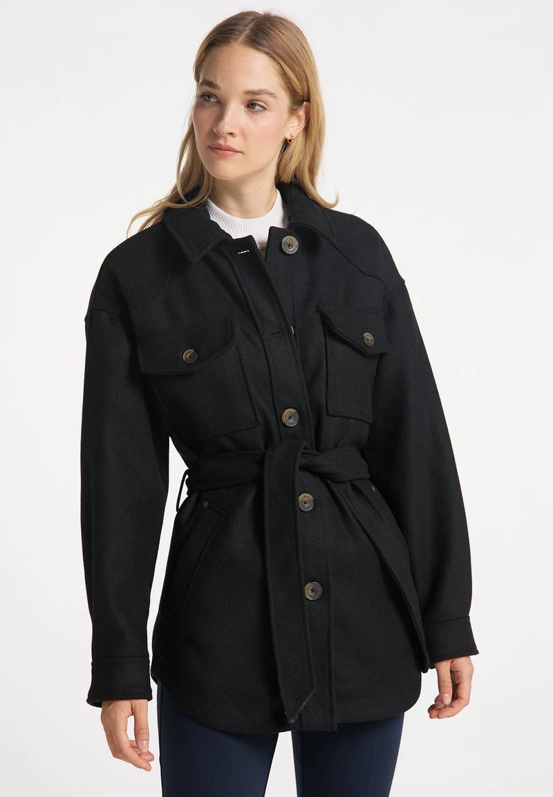 DREIMASTER KEYTI - Chaqueta De Entretiempo - Schwarz, Mujer 1 DREIMASTER KEYTI - Chaqueta De Entretiempo - Schwarz, Mujer