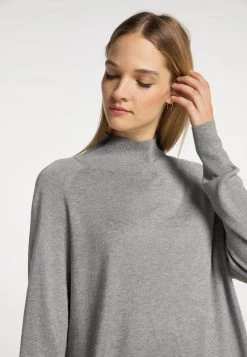 DREIMASTER BARADELLO - Jersey De Punto - Grau Melange, Mujer -Tienda DreiMaster barata 89b9b5204ba9476b8a7c250eca464487