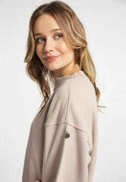 Mujer DREIMASTER TAKELAGE - Sudadera - Steinbeige -Tienda DreiMaster barata 8a057a8ebfc842d9b213b552c4552bff