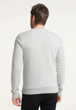 Hombre DREIMASTER TAKELAGE - Sudadera - Hellgrau Melange -Tienda DreiMaster barata 8a68989cd73841438703168cf2590121