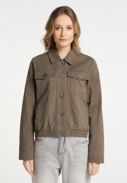 Mujer DREIMASTER INCUS - Chaqueta Fina - Grau Oliv