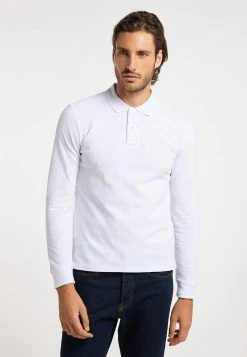 DREIMASTER BRIDGEPORT - Polo - Weiss, Hombre